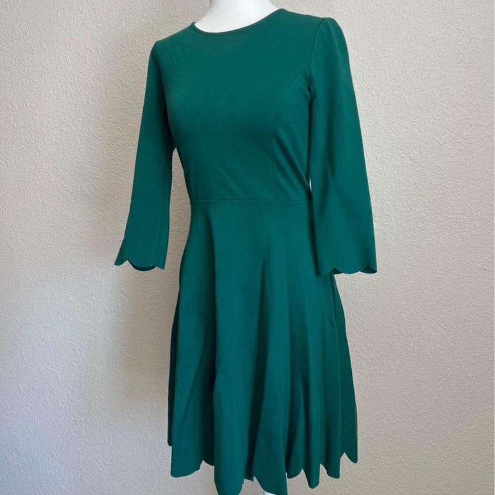 Dark Green Lulus A-Line Dress